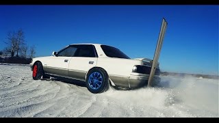 JDMщики против ТАЗоводов, серия 5: Зимний дрифт ВАЗ 2103 vs. Toyota chaser