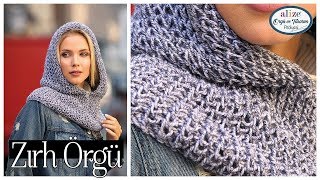 Zırh Tekniği ile Kapüşonlu Boyunluk Yapımı - Making Armor Pattern Hooded Cowl