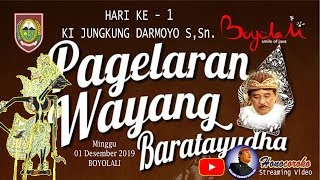 WAYANG KULIT BARATAYUDHA Seri 1 Ki Jungkung Darmoyo,S.Sn. (Kresna Duta) Live Boyolali
