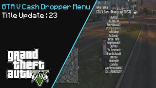 GTA V Cash Dropper Menu 1.23