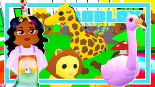 I Built A Pet Zoo In Adopt Me! (Roblox Adopt Me Safari Pets)