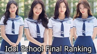 Idol School Final Ranking [FINAL GROUP, FROMIS_9 MEMBERS]