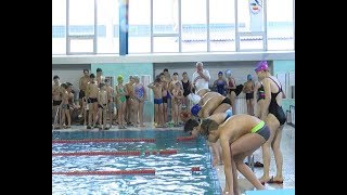 Детский спортивный праздник в бассейне поселка Каменоломни