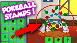 NEW POKEBALL STAMPS UPDATE IN POKEMON BRICK BRONZE!!