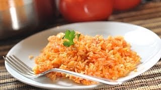 Arroz rojo - Mexican rice - Recetas de cocina mexicana