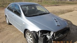 Дэу Джентра. Замена переднего бампера.
