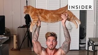 This Man's Best Friend Is His Cat