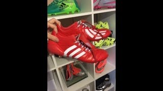 FAKE ADIDAS FOOTBALL BOOTS REVIEW!! Red Adidas Predator Mania Firm Ground