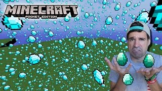 ¡¡ DIAMANTES !! | Minecraft Pocket Edition | Episodio 5