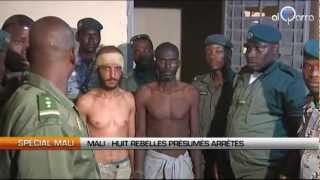 Mali : Huit rebelles présumés arrêtés