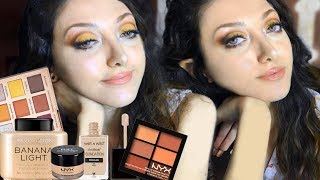 مكياج اصفر| Easy Yellow Summer Makeup
