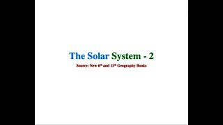 Earth and Universe - 2 | Geography | TNPSC Group exams | English and Tamil
