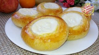Сдобные Ватрушки с Творогом, такие Булочки стоит приготовить!