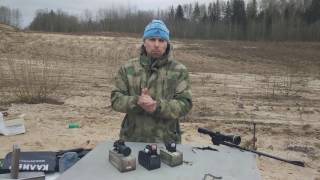 Коллиматорный прицел -ТЕСТ! Стрельба ИЖ 18мн 308 вин. Есть ли смысл?