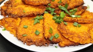 Рецепт ДРАНИКИ ИЗ БАТАТА
