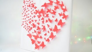 Сердце из бабочек DIY - Made it!