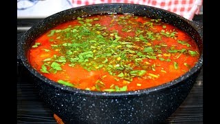 Лагман. Готовим в казане. Рецепт супа. Кавказская кухня