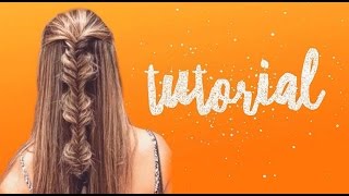 Trança Espinha de Peixe Bolha - Tutorial Vou De Trança