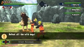 Naruto Shippuden: Kizuna Drive - PSP - Ch. #01. The Kidnapping Investigation Begins! [1/2]