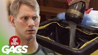 Dumping Funeral Ashes Prank