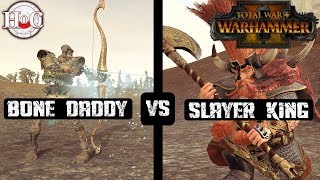 BONE DADDY VS SLAYER KING - Total War Warhammer 2 - Online Battle 339