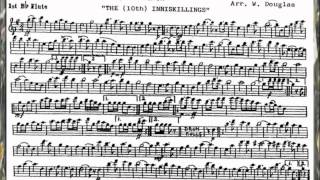 The (10th) Inniskillings - Multi-track 'Corps of Drums' March