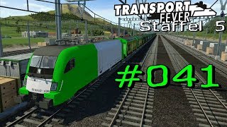 Transport Fever S5 #41 - Power Brote (mitfahrt Dispolok) [Gameplay German Deutsch]