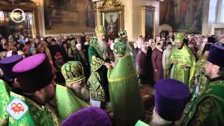Божественная Литургия в день памяти преподобного Трифона Вятского