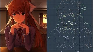 Doki Doki Literature Club Monika - MIDI art