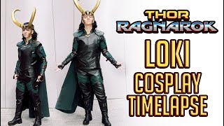 Thor Ragnarok ☆ Loki Cosplay timelapse