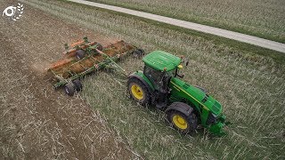 Déchaumage 2017 | John Deere 8320R | Amazon Catros 9003-2 TX