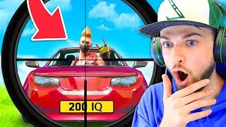 Reacting to 200 IQ PLAYS in FORTNITE!