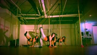 Normal speed Frou Frou sexy pole choreo by Maddie Sparkle