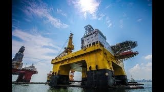 中国造37层楼高“定海神针”，4万吨排水量可打穿两座珠峰