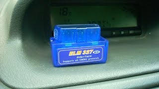 Сброс ошибок на автомобиле с помощью ELM-327