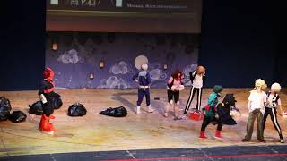 BOKU NO HERO ACADEMIA Косбенд "Всем Добра!" - сценка "У вас Ультра какая-то неправильная!" (ракурс1)
