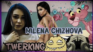 МИЛЕНА ЧИЖОВА ТВЕРКАЕТ В МАШИНЕ • ШОГ !! #repeated