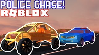DUNE BUGGY POLICE CHASE IN JAILBREAK!! // Roblox Jailbreak Nub the Bounty Hunter #7