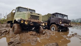 Сравнительный тест на бездорожье ... КРАЗ и ШИШИГА ... OFFroad 4x4