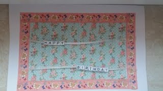 Geburtstagskarte mit Washi Tape | Cooking and DIY