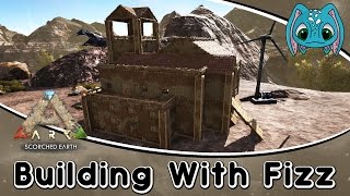 ARK: Scorched Earth Building w/ Fizz :: New Adobe House Build??