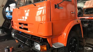 КАМАЗ НА КОЛЁСА !!!Делаем схождение. Подтянули рулевую колонку :тын,тын,тын,тын!!!