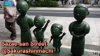 Sazae-san Street @ Sakurashinmachi!! Subtokyo 145