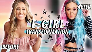 E-GIRL TRANSFORMATION & DIYs