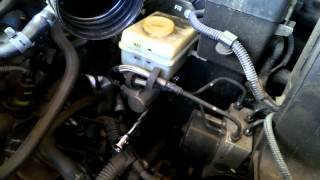 2004 VW Jetta Master Brake Cylinder Removal Install Part 1
