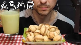 АСМР | ОРЕШКИ СО СГУЩЕНКОЙ И ЧАЕМ МАТЧА | ASMR | NUTS WITH CONDENSED MILK AND MATCHA TEA | 먹방