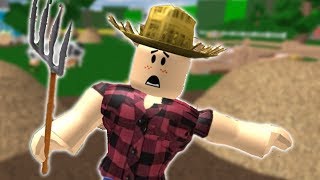 ПОБЕГ С ФЕРМЫ ОТ ЗЛОГО СТАРИКА! ROBLOX
