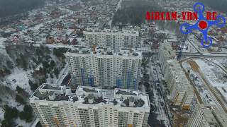 Аэросъемка в Воронеже. Жилом комплекс ГРИН ПАРК  ВЫБОР