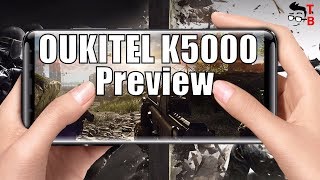 OUKITEL K5000 Preview and Hands-on: 5000mAh, 21MP selfie & 18:9 Display