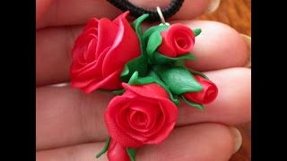 Как Сделать Красивые Розы из Полимерной Глины Своими Руками? Мастер Класс по Цветам